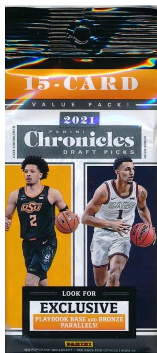 2021 - 22 Panini Chronicles Draft Basketball Fat Pack - Collector Store LLC