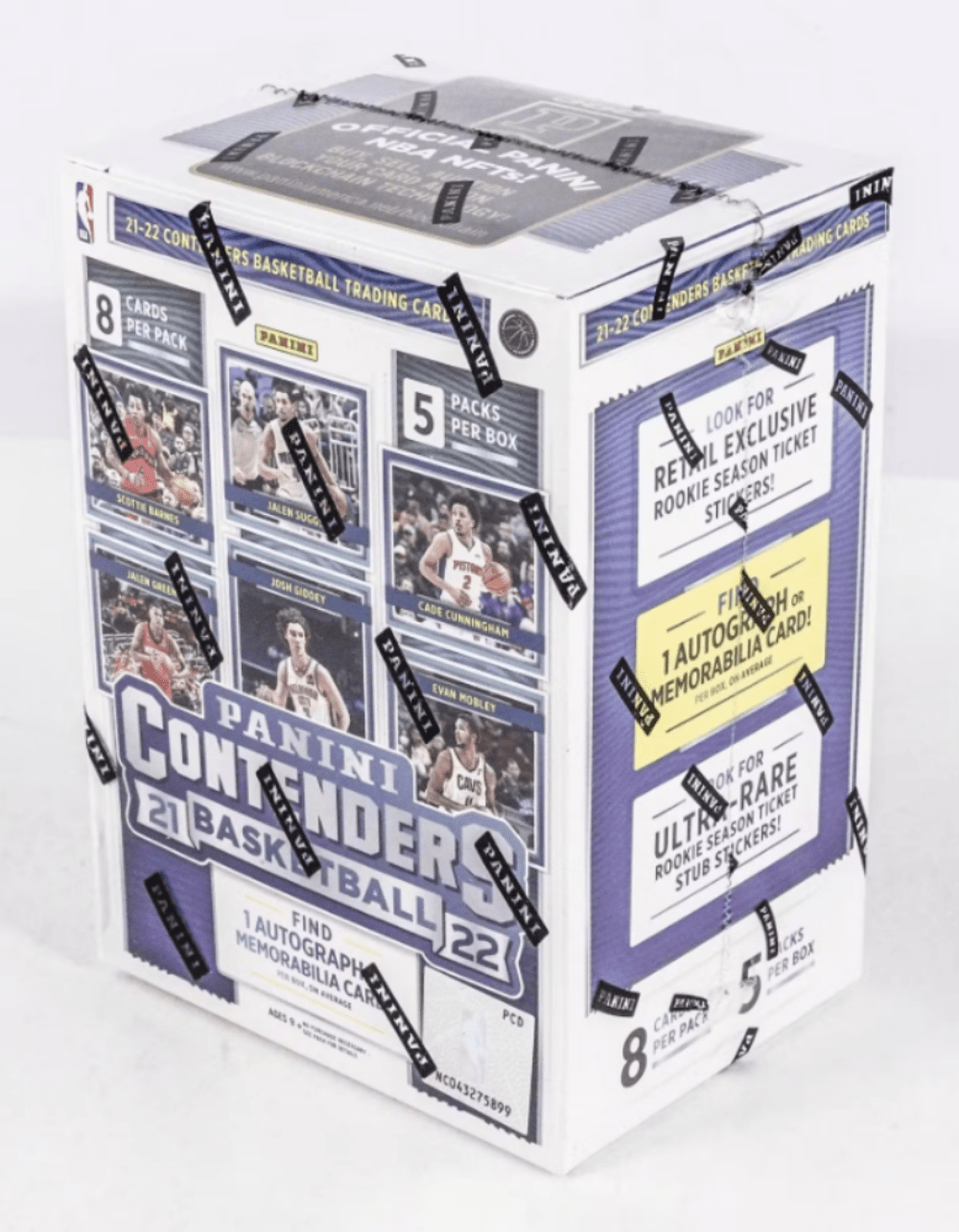 2021 - 22 Panini Contenders Basketball Blaster Box - Collector Store LLC