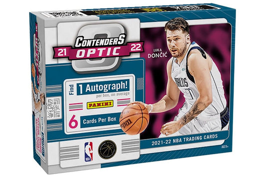 2021 - 22 Panini Contenders Optic Basketball Hobby Box - Collector Store LLC