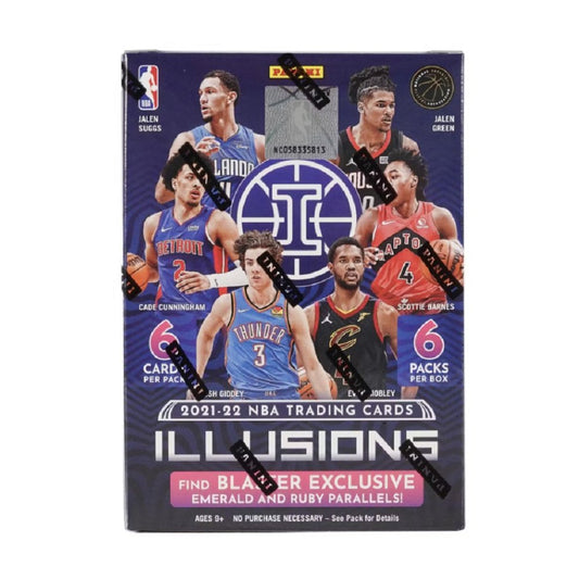 2021 - 22 Panini Illusions Basketball Blaster Box - Collector Store LLC