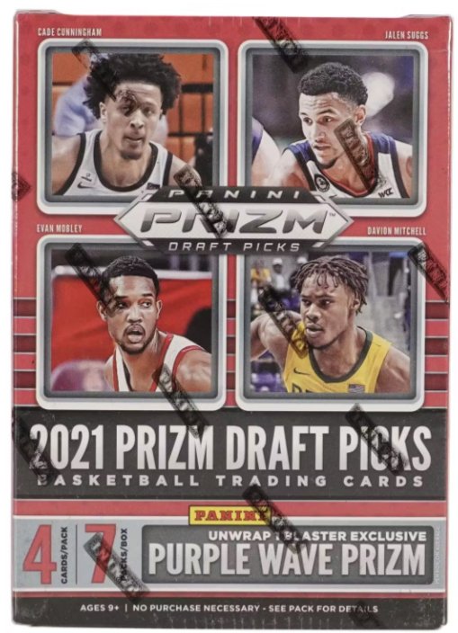 2021 - 22 Panini Prizm Draft Basketball Cereal Box - Collector Store LLC