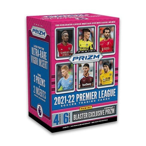 2021 - 22 Panini Prizm EPL Soccer Blaster Box - Collector Store LLC