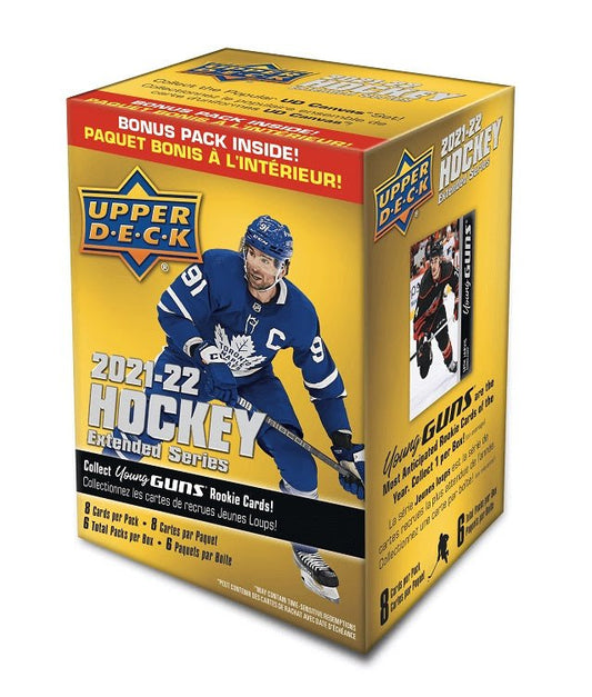 2021 - 22 Upper Deck Extended Series Hockey Blaster Box - Collector Store LLC