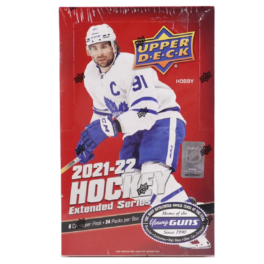 2021 - 22 Upper Deck Extended Series Hockey Hobby Box - Collector Store LLC