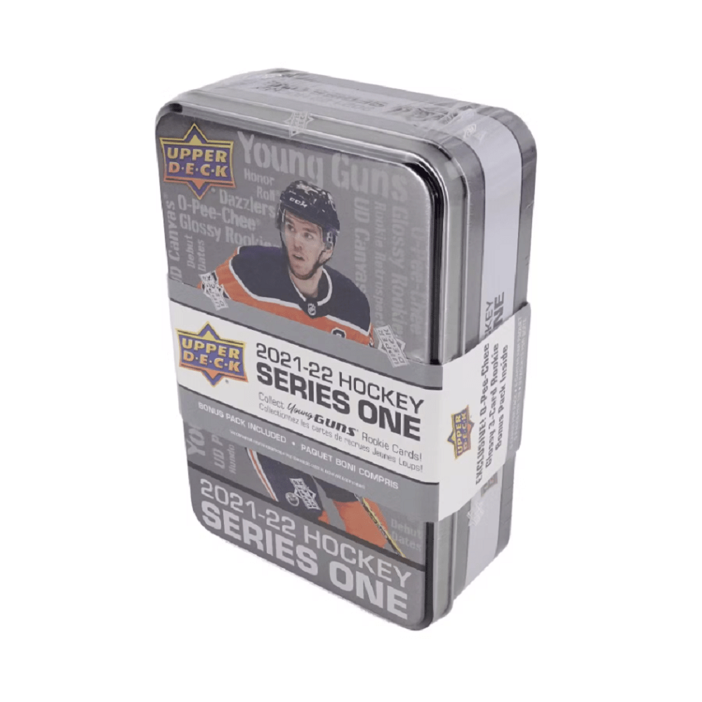 2021 - 22 Upper Deck Series 1 Hockey Tin - Collector Store LLC