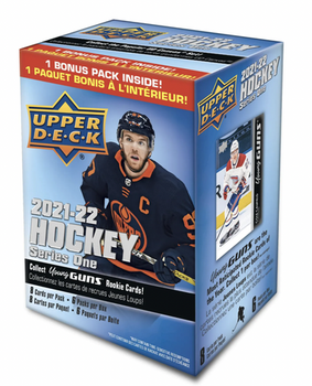 2021-22 Upper Deck Series 1 Hockey Blaster Box