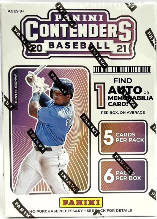 2021 Panini Contenders Baseball Blaster Box