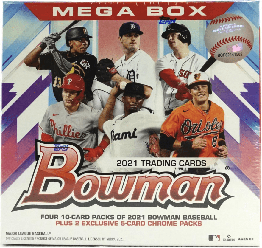 2021 Bowman Baseball Mega Box - Collector Store LLC