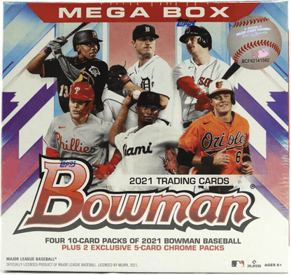 2021 Bowman Baseball Mega Box - Collector Store LLC