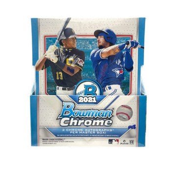 2021 Bowman Chrome Baseball Hobby Box - Collector Store LLC