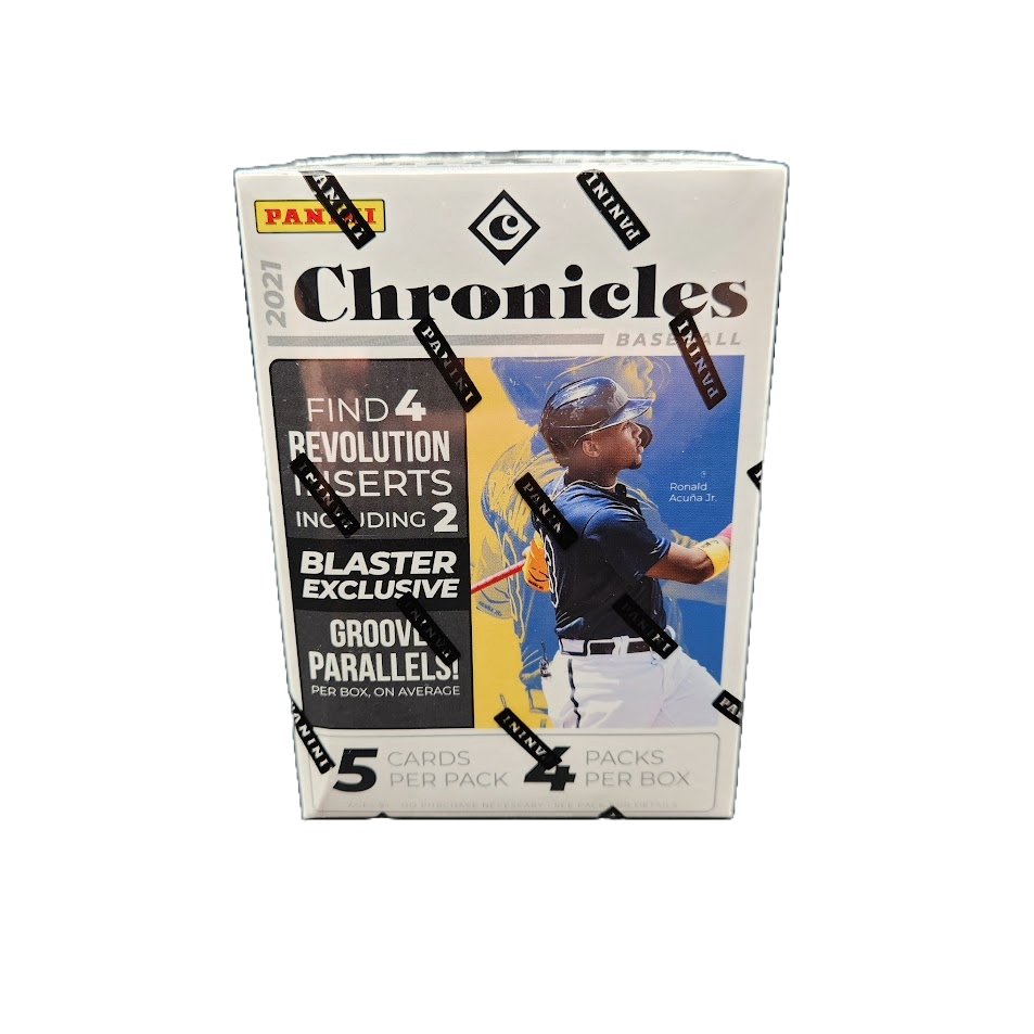 2021 Panini Chronicles Baseball Blaster Box (Groove Parallels) - Collector Store LLC