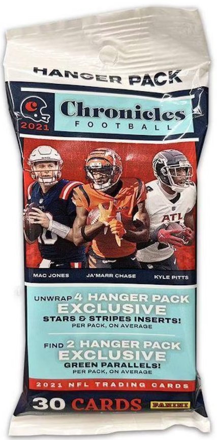 2021 Panini Chronicles Football Hanger Pack - Collector Store LLC