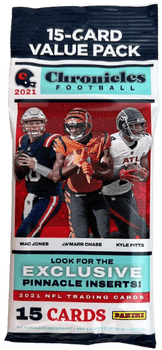 2021 Panini Chronicles Football Value Pack (Pinnacle Inserts) - Collector Store LLC