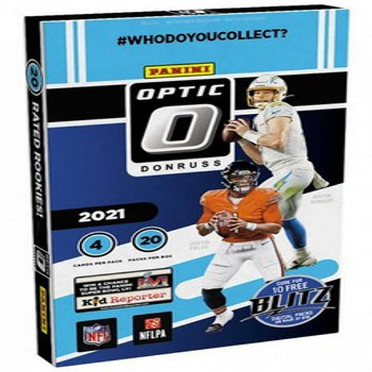 2021 Panini Donruss Optic Football Hobby Box - Collector Store LLC