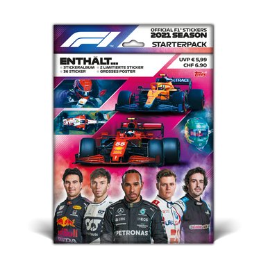 2021 Panini Formula 1 Racing Sticker & Card Collection Album - Collector Store LLC