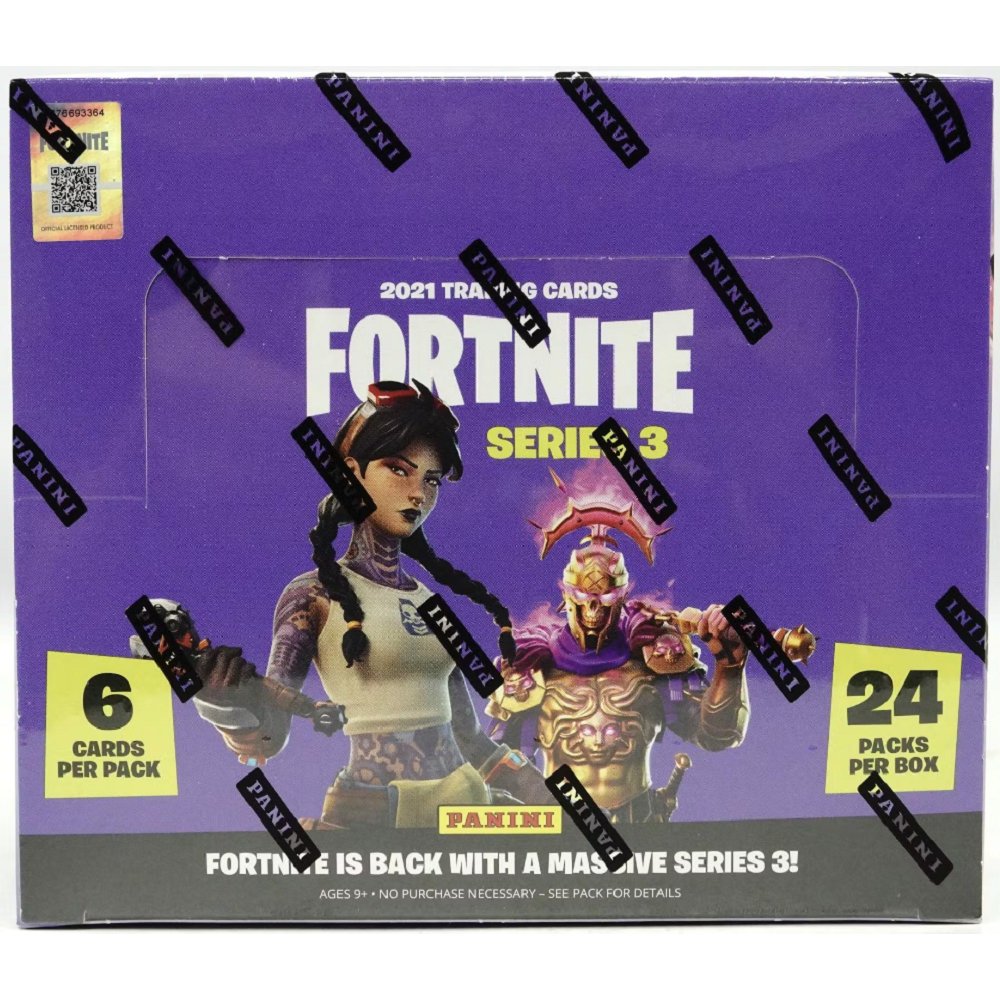 2021 Panini Fortnite Series 3 Hobby Box - Collector Store LLC