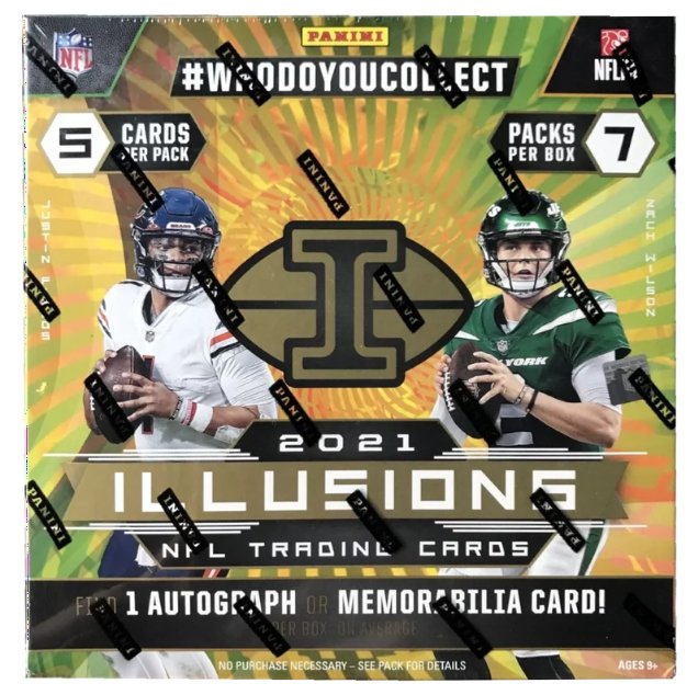 2021 Panini Illusions Football Mega Box - Collector Store LLC