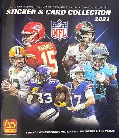 2021 Panini NFL Football Sticker & Card Collection Album - Collector Store LLC