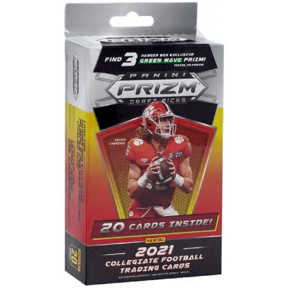 2021 Panini Prizm Draft Picks Football Hanger (Green Wave) - Collector Store LLC