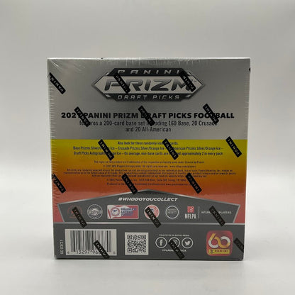 2021 Panini Prizm Draft Picks Football Mega Box (Orange Ice) - Collector Store LLC