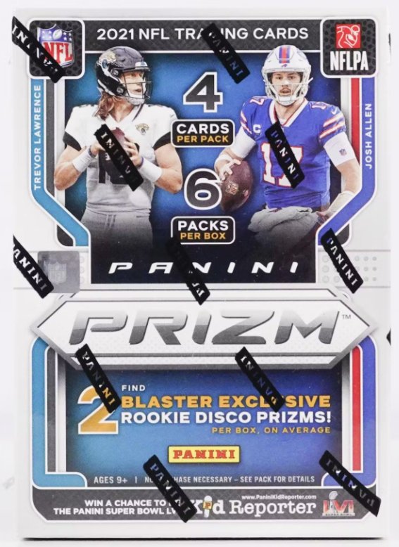 2021 Panini Prizm Football Blaster Box - Collector Store LLC