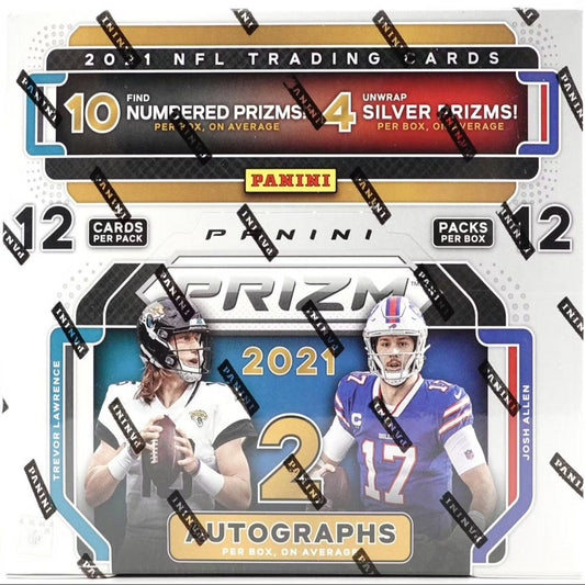 2021 Panini Prizm Football Hobby Box - Collector Store LLC