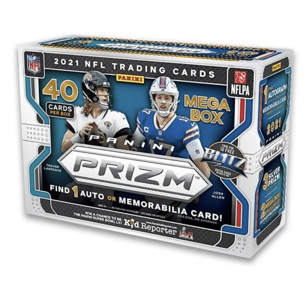 2021 Panini Prizm Football Mega Box (Target) - Collector Store LLC