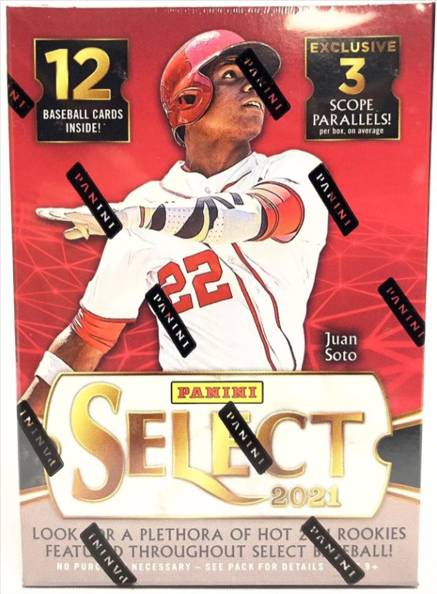 2021 Panini Select Baseball Blaster Box - Collector Store LLC