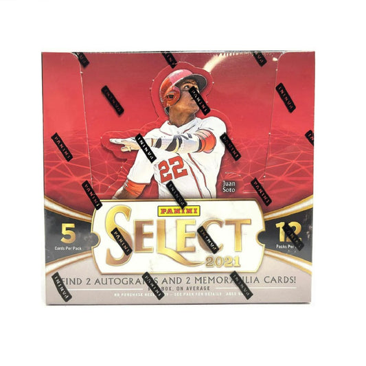 2021 Panini Select Baseball Hobby Box - Collector Store LLC