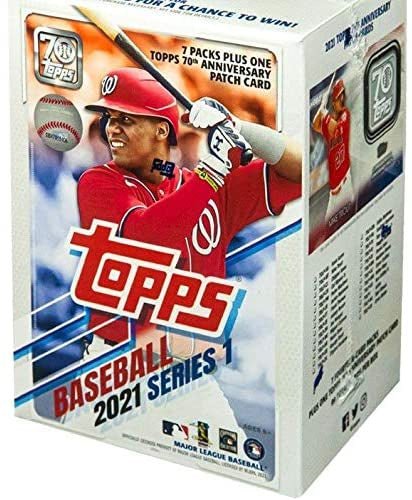 2021 Topps Series 1 Baseball Blaster Box (70th Anniversary) - Collector Store LLC