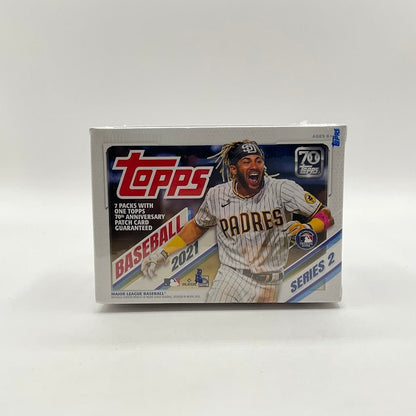 2021 Topps Series 2 Baseball Blaster Box (70th Anniversary Patch Cards) - Collector Store LLC