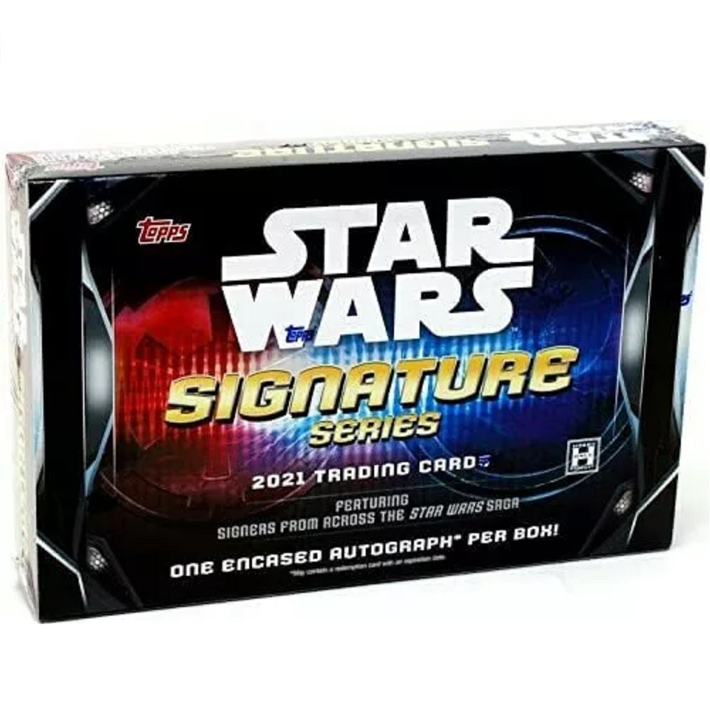 2021 Topps Star Wars Signature Series Hobby Box - Collector Store LLC