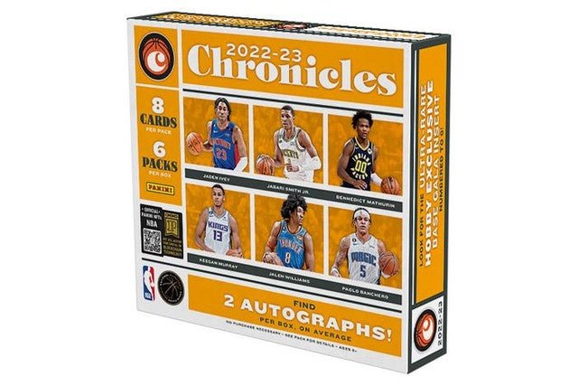 2022 - 23 Panini Chronicles Basketball Hobby Box - Collector Store LLC