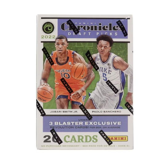 2022 - 23 Panini Chronicles Draft Basketball Blaster Box (Pink Parallels) - Collector Store LLC