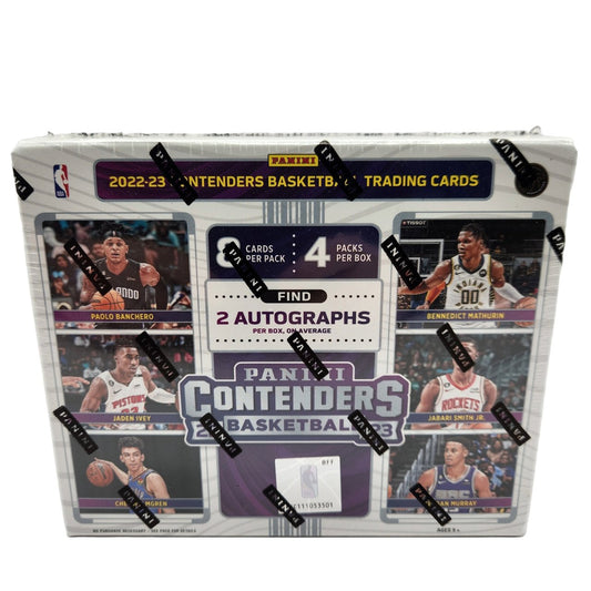 2022 - 23 Panini Contenders Basketball Hobby Box - Collector Store LLC