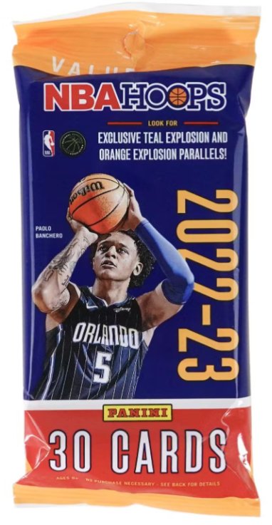 2022 - 23 Panini Hoops Basketball Fat Pack - Collector Store LLC