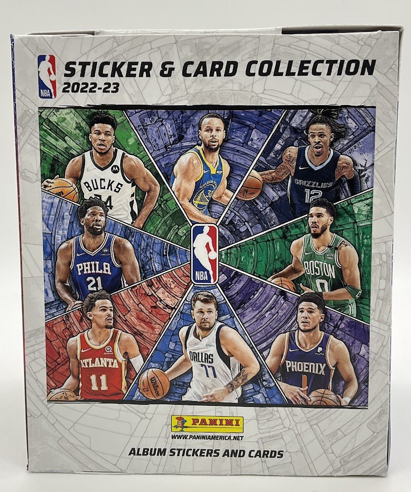 2022 - 23 Panini NBA Basketball Sticker & Card Collection Box - Collector Store LLC