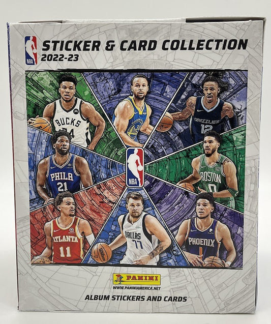 2022 - 23 Panini NBA Basketball Sticker & Card Collection Box - Collector Store LLC