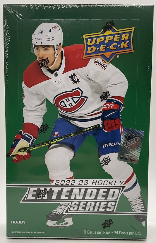 2022 - 23 Upper Deck Extended Series Hockey Hobby Box - Collector Store LLC