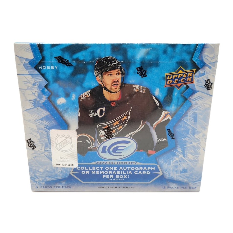 2022 - 23 Upper Deck Ice Hockey Hobby Box - Collector Store LLC