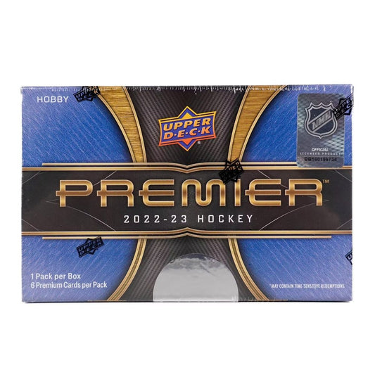 2022 - 23 Upper Deck Premier Hockey Hobby Box *Contact Us To Order* - Collector Store LLC