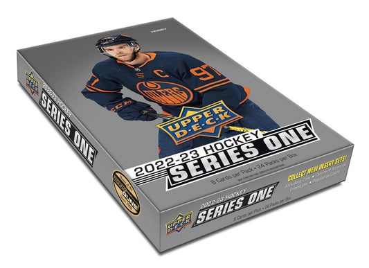 2022 - 23 Upper Deck Series 1 Hockey Hobby Box. - Collector Store LLC