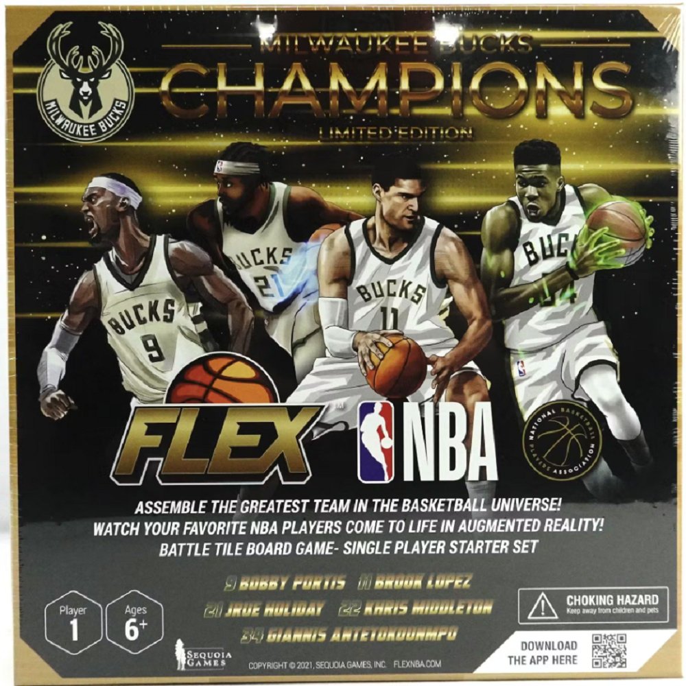 2022 NBA Flex Limited Edition Milwaukee Bucks Champions Starter Set - Collector Store LLC