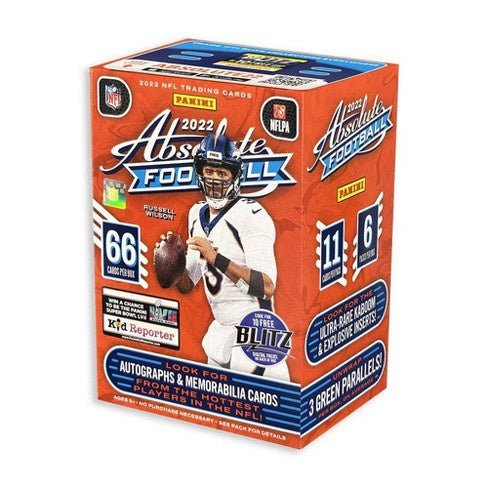 2022 Panini Absolute Football Blaster Box - Collector Store LLC