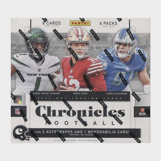 2022 Panini Chronicles Football Hobby Box - Collector Store LLC