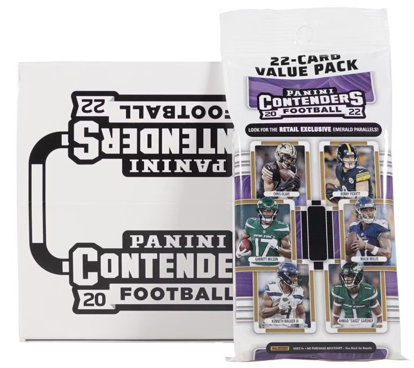 2022 Panini Contenders Football Fat Pack Box - Collector Store LLC