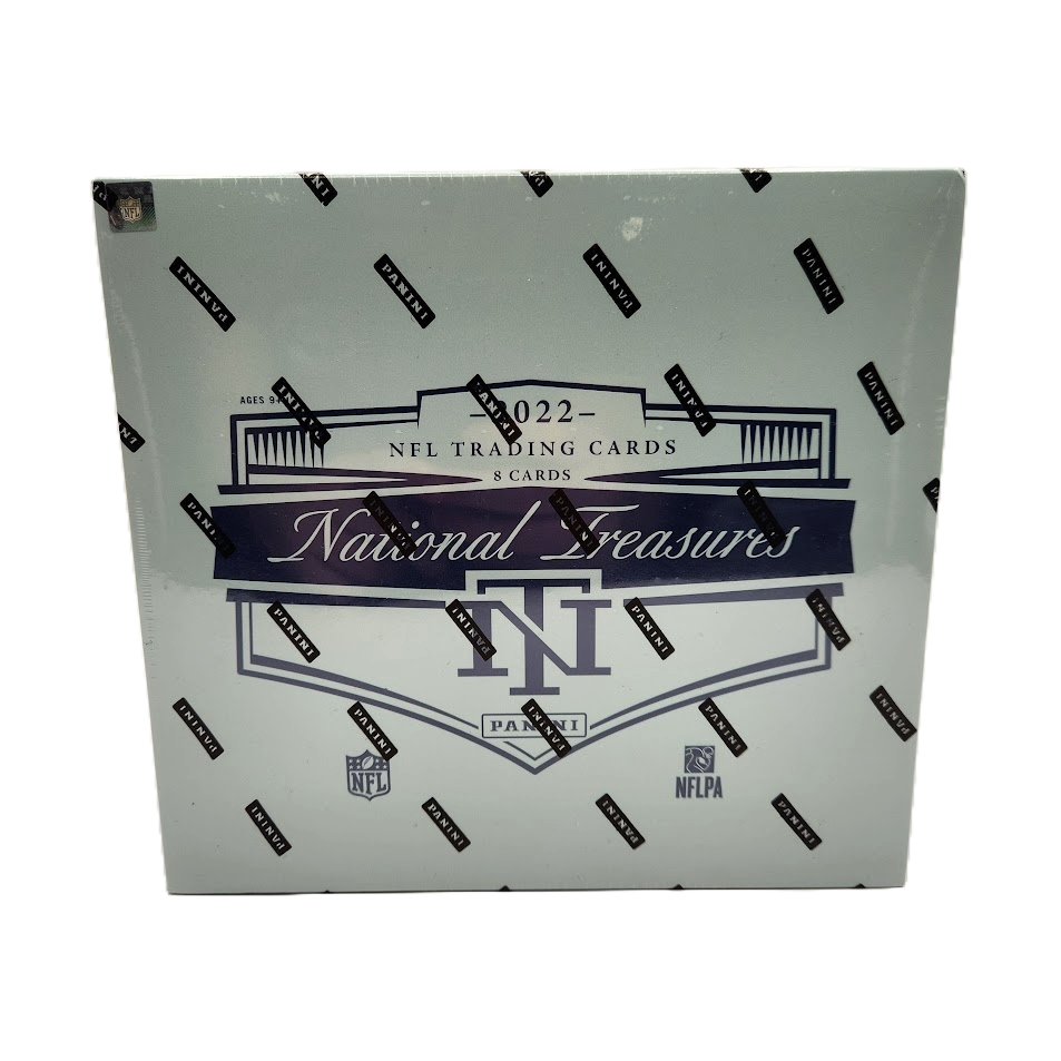 2022 Panini National Treasures Football Hobby Box - Collector Store LLC