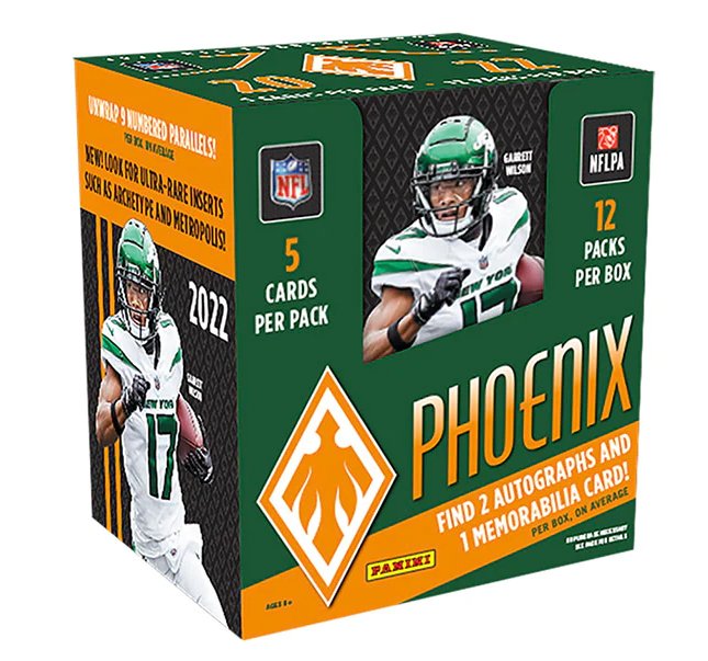 2022 Panini Phoenix Football Hobby Box - Collector Store LLC