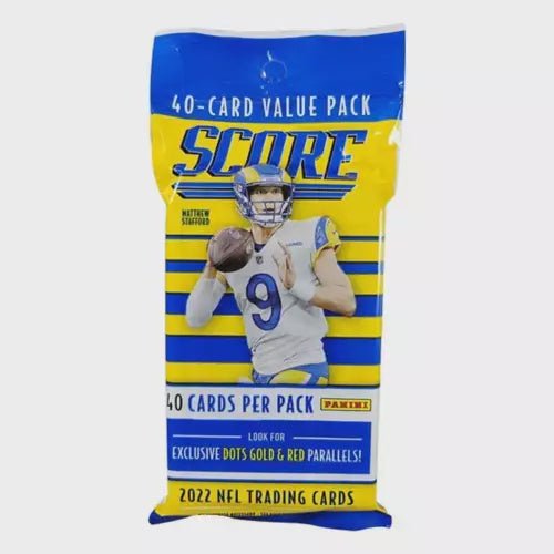 2022 Panini Score Football Fat Pack - Collector Store LLC