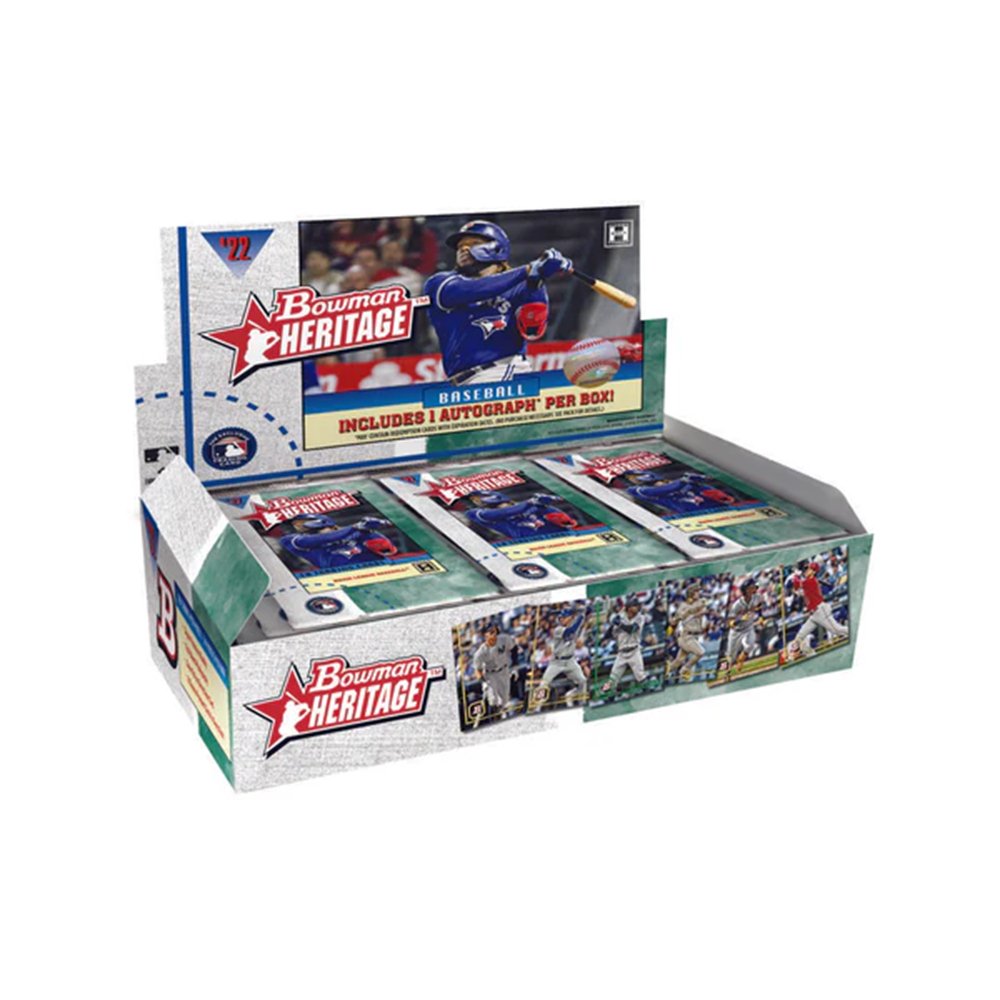 2022 Topps Bowman Heritage Baseball Hobby Box - Collector Store LLC